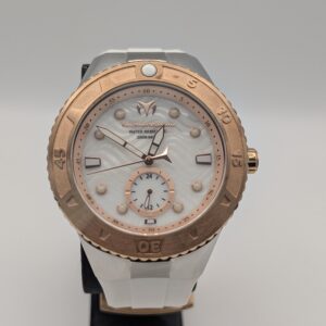 TechnoMarine Cruise Monogram TM-121241 | White MOP Dial | Rose Gold Bezel | 200M | Pre-Owned