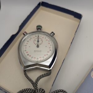 Westclox The Official 1/10 Second Stopwatch | 15-Min Accumulator | Box & Timer's Guide | Pre-Owned