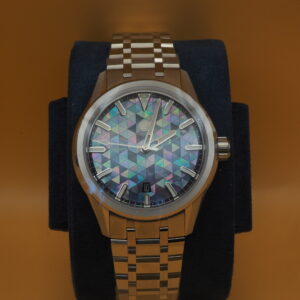 Zelos Helica 39 | Black Mosaic Mother-of-Pearl Dial | Miyota 9015 Automatic | Pre-Owned