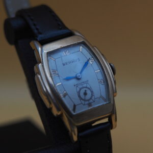 Benrus Shock-Absorb Tonneau | 12K Gold Filled | Silver Dial Sub-Seconds | c.1940s Manual Wind | Pre-Owned