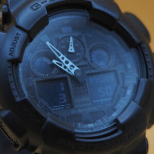 Casio G-Shock GA-100-1A1 | All-Black Ana-Digi | 20 BAR | Pre-Owned