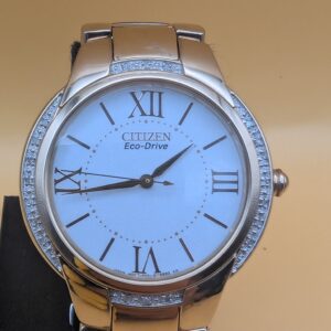 Citizen Eco-Drive EM0380-81N | Circle of Time | Diamond Bezel | MOP Dial | Ladies | Pre-Owned