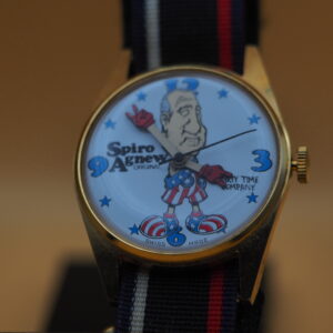 Spiro Agnew Original | Dirty Time Company | Swiss Manual Wind | Political Satire | Pre-Owned