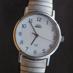 Timex Indiglo | White Dial | Expandable Bracelet | Quartz | Pre-Owned